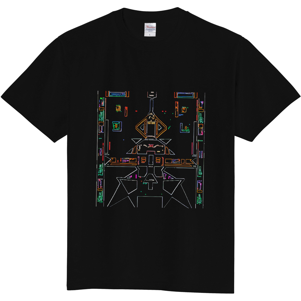 ヒエログリフ風Tシャツ1