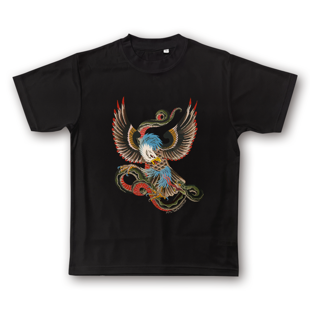ドライT スネイク・イーグル（Viper vs Eagle tatoo design)