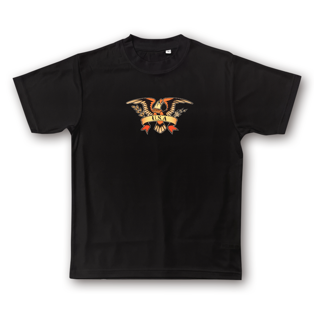 ドライT　鷲（わし）イーグル アメリカ (Eagle U.S.A tatoo design)