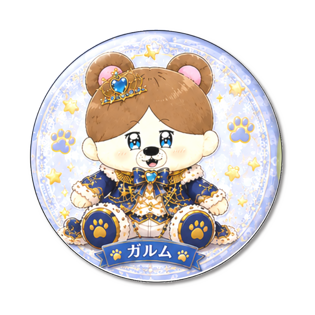 ガルム二周年イラスト缶バッジ