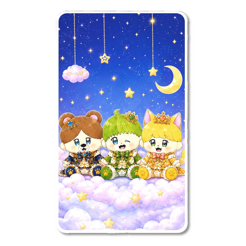 全員集合二周年イラストモバイルバッテリー