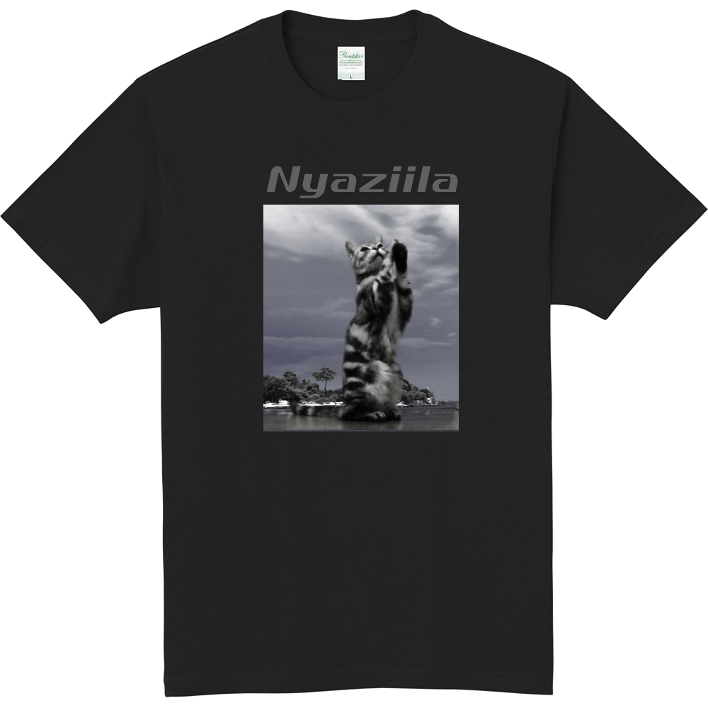 軽量ニャジラＴシャツ