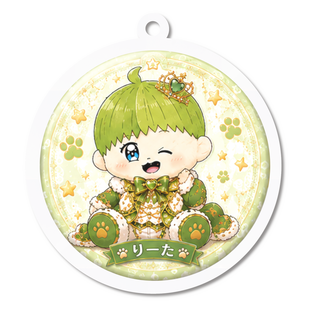 りーたvar 二周年イラストキーホルダー