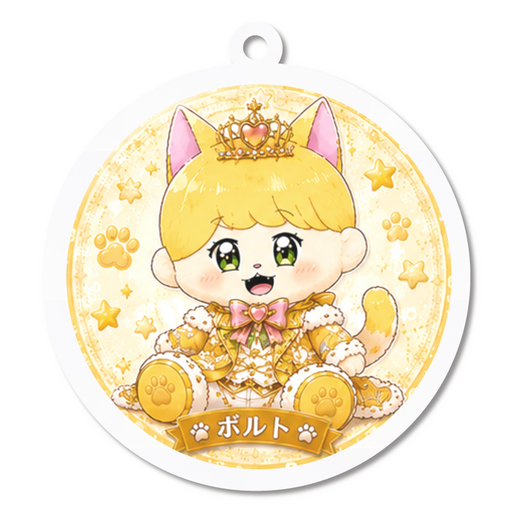 ボルトvar 二周年イラストキーホルダー