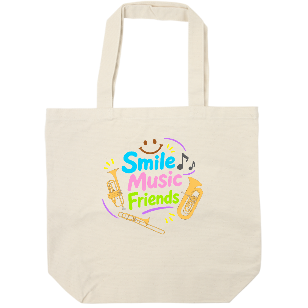 SМFオリジナルトートバッグ　カラフルロゴ