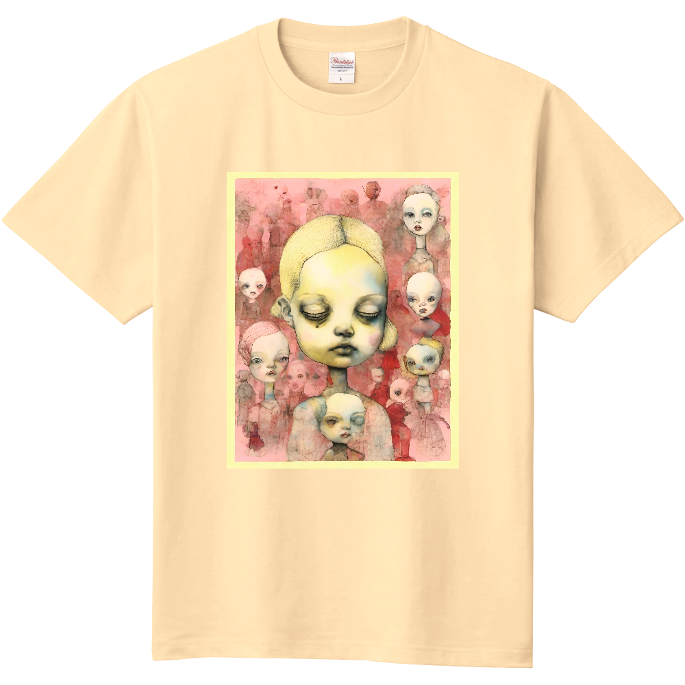KiramoffファンタジーTシャツ【顔たち】