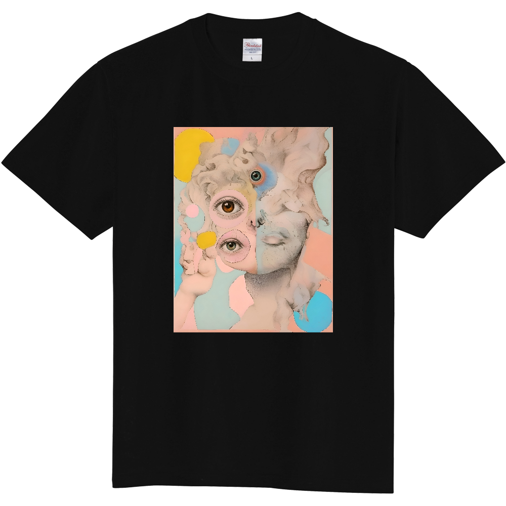 KiramoffファンタジーTシャツ【不思議な顔】