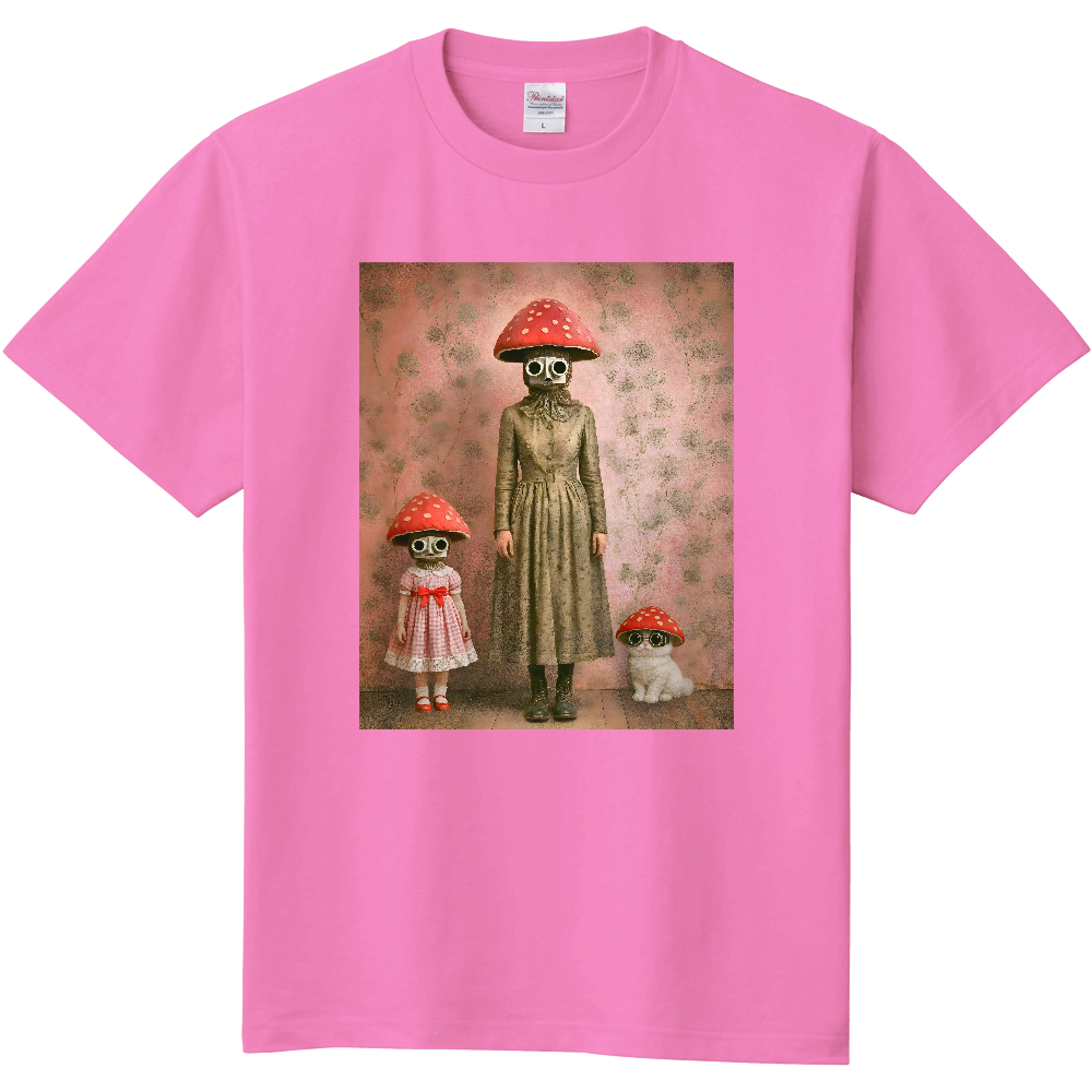 kiramoffファンタジーTシャツ【キノコファミリー】