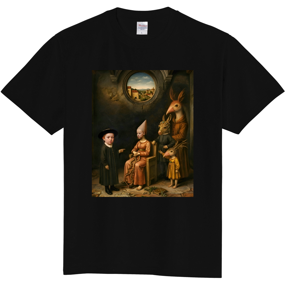 kiramoffファンタジーアートTシャツ【会議】