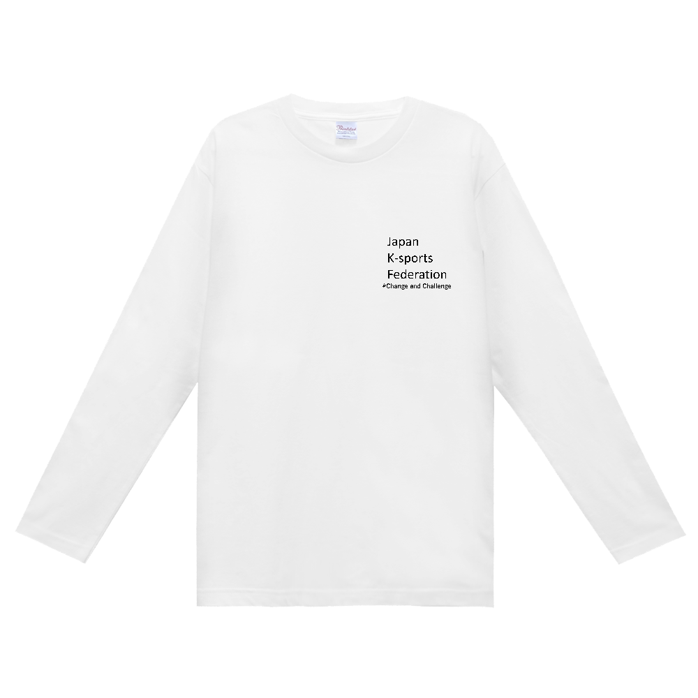 長袖Tシャツ　黒字