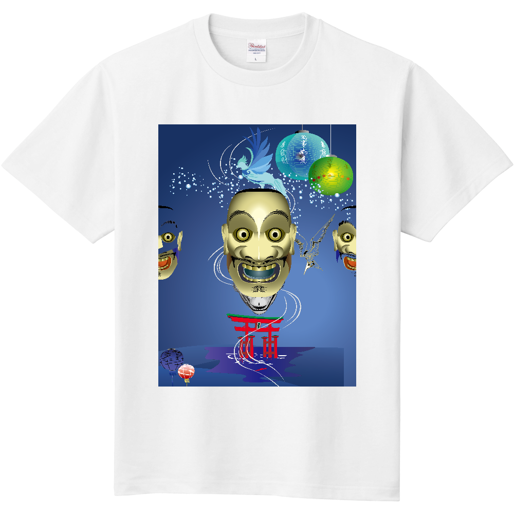 Y107 ジャパン『奇面』 定番Tシャツ|PrintStar