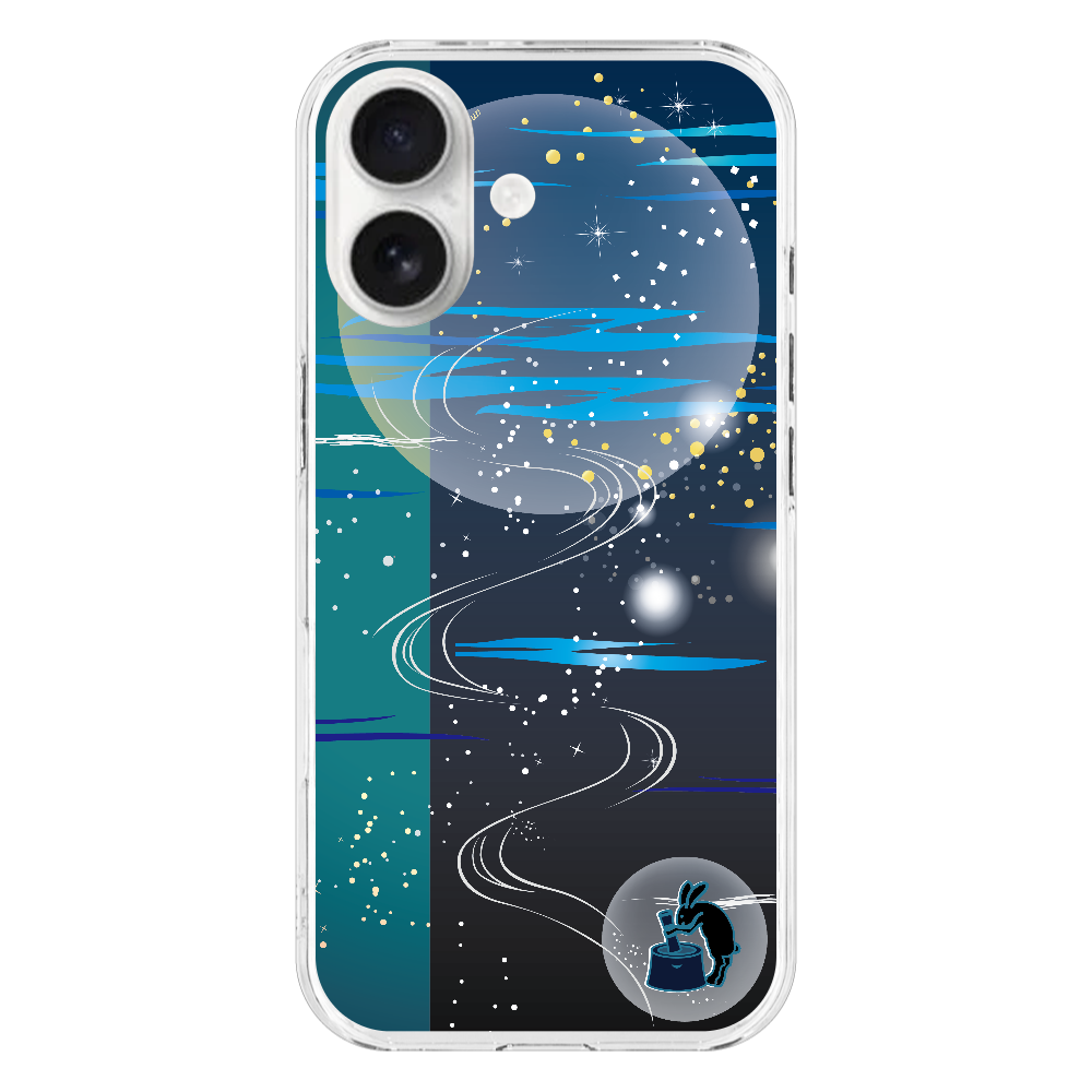 Z064　ジャパン『宇宙川』　iPhone17 (透明)(ハードケース)｜PLATA