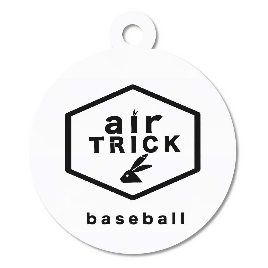 Hexagon Baseball/アクリルキーホルダー