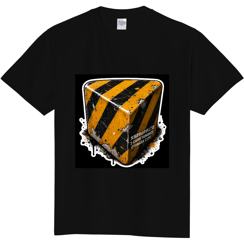 「○○モニュ」シャツBLACK