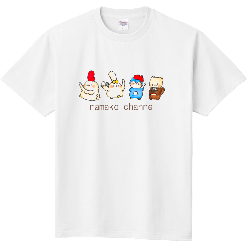 ままこチャンネルキャラクターTシャツ