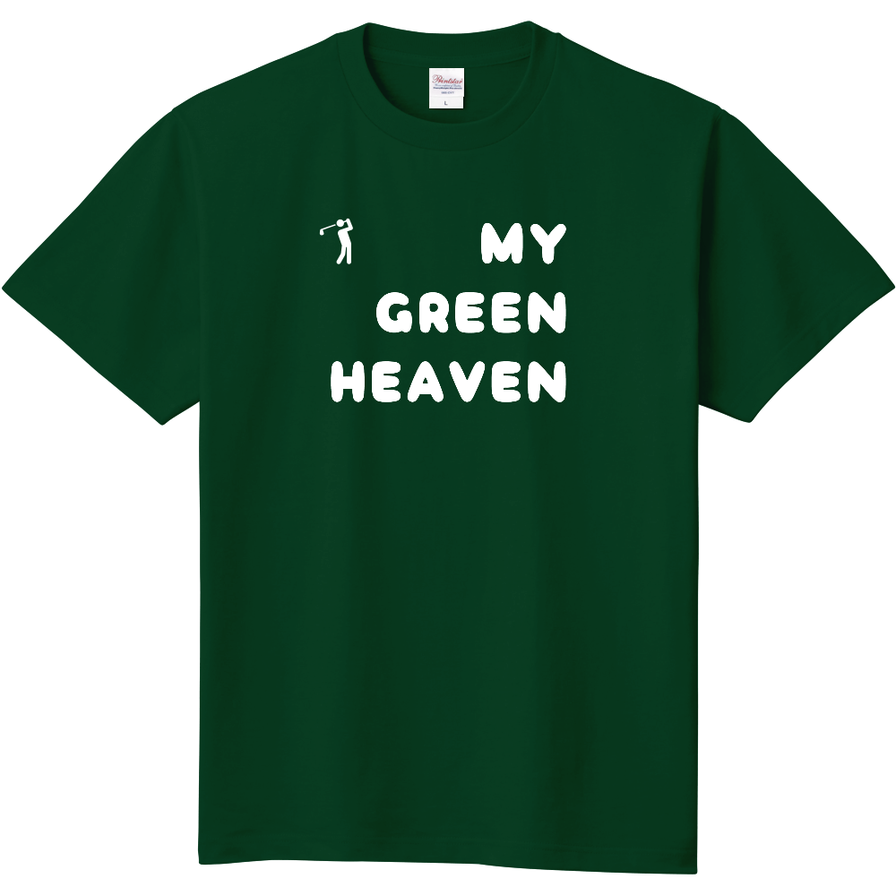 MY GREEN HEAVEN(マイ・グリーン・ヘブン) 定番Tシャツ・アイビーグリーン No.2