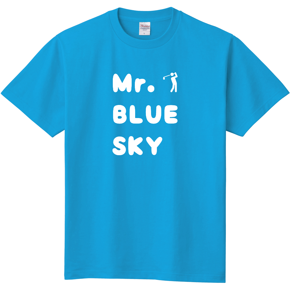 Mr. BLUE SKY(ミスター・ブルー・スカイ) 定番Tシャツ・ターコイズ