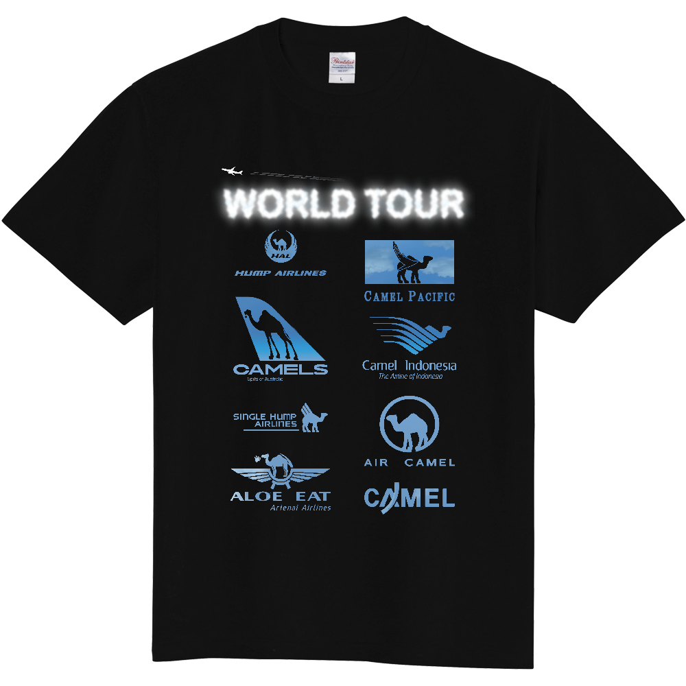 「ワールドツアーＴシャツ＜前面＞