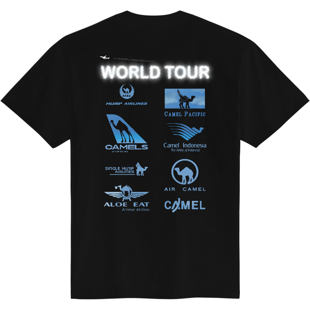 ワールドツアーＴシャツ＜背面＞