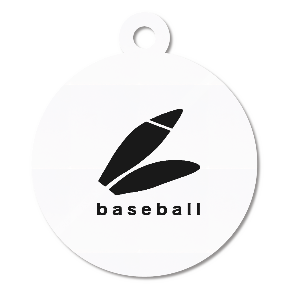 Rabbit Ear BASEBALL アクリルキーホルダー