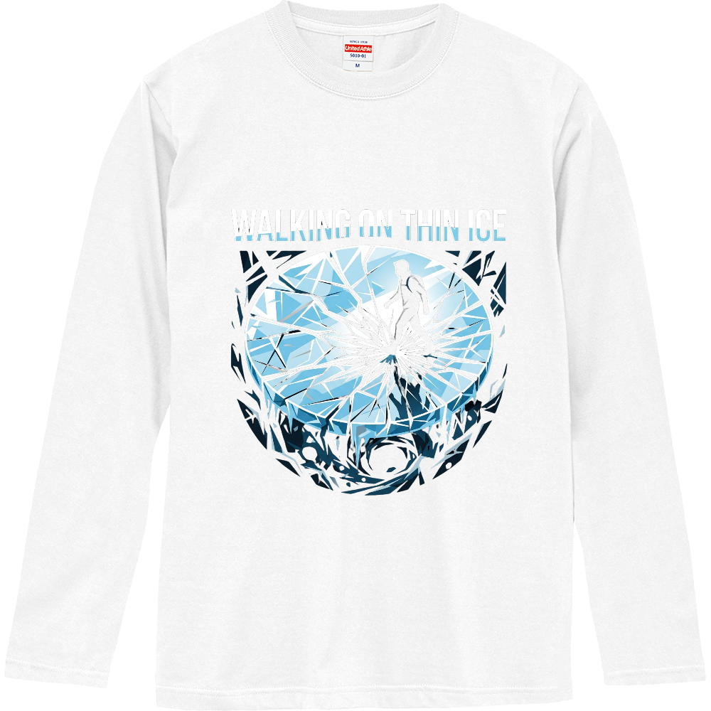 [ロングTシャツ] Walking on Thin Ice
