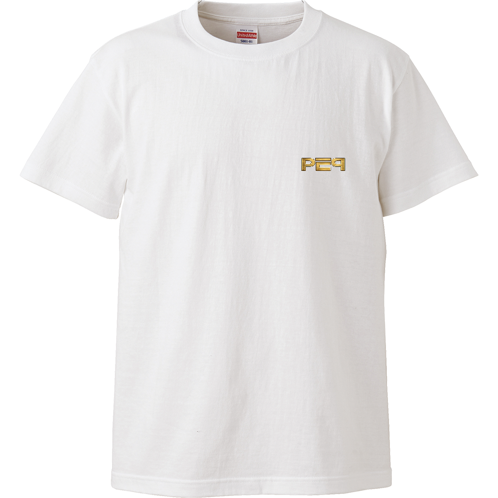 PEP-T【High-Quality T-Shirt(Left-chest & Back logo】