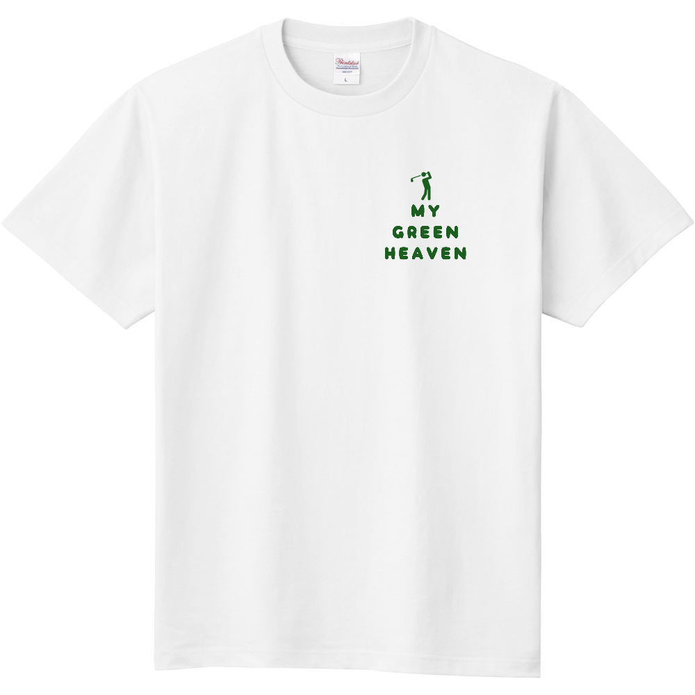 MY GREEN HEAVEN(マイ・グリーン・ヘブン) 定番Tシャツ・ホワイト