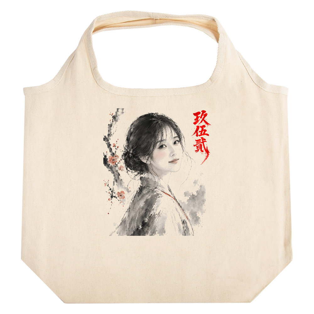 玖伍貮 水墨画風美人画