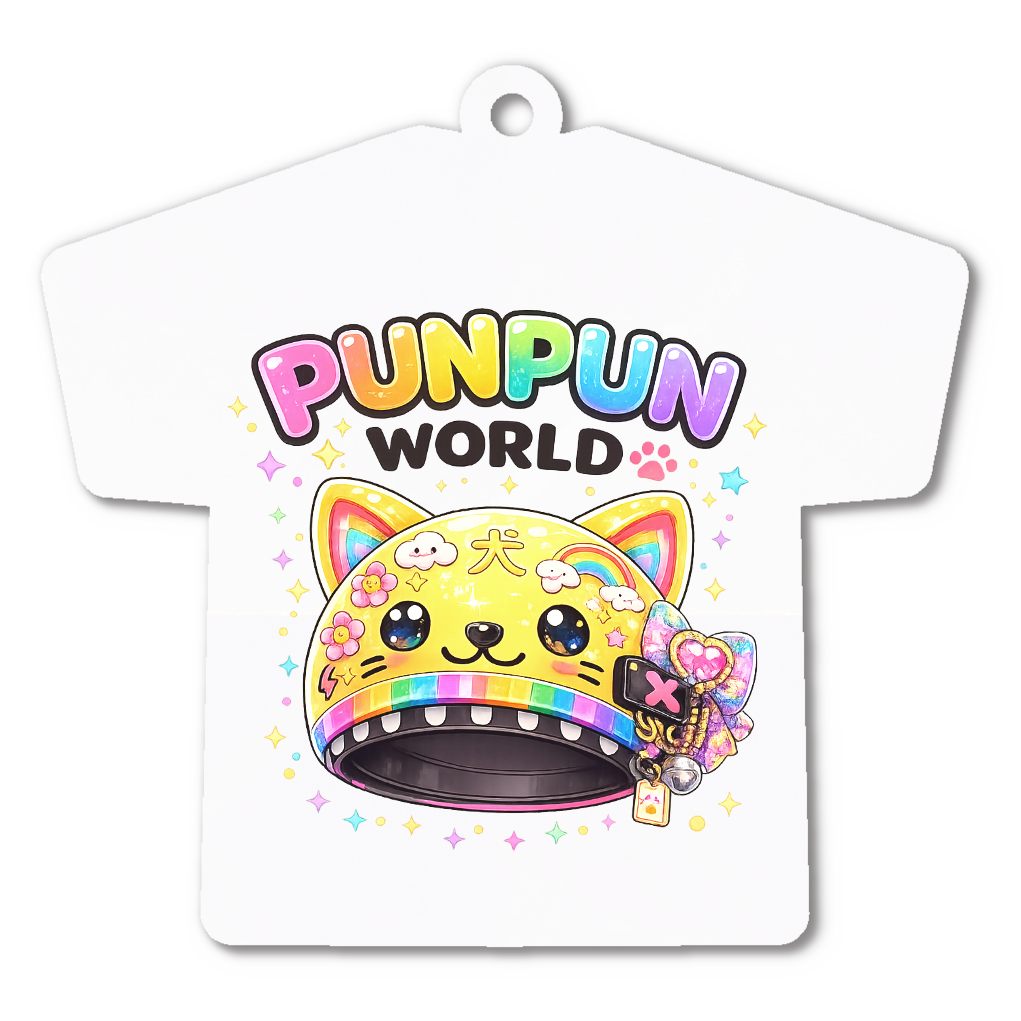 虹色PUNPUNｱｸﾘﾙｷｰﾎﾙﾀﾞｰ10個限定