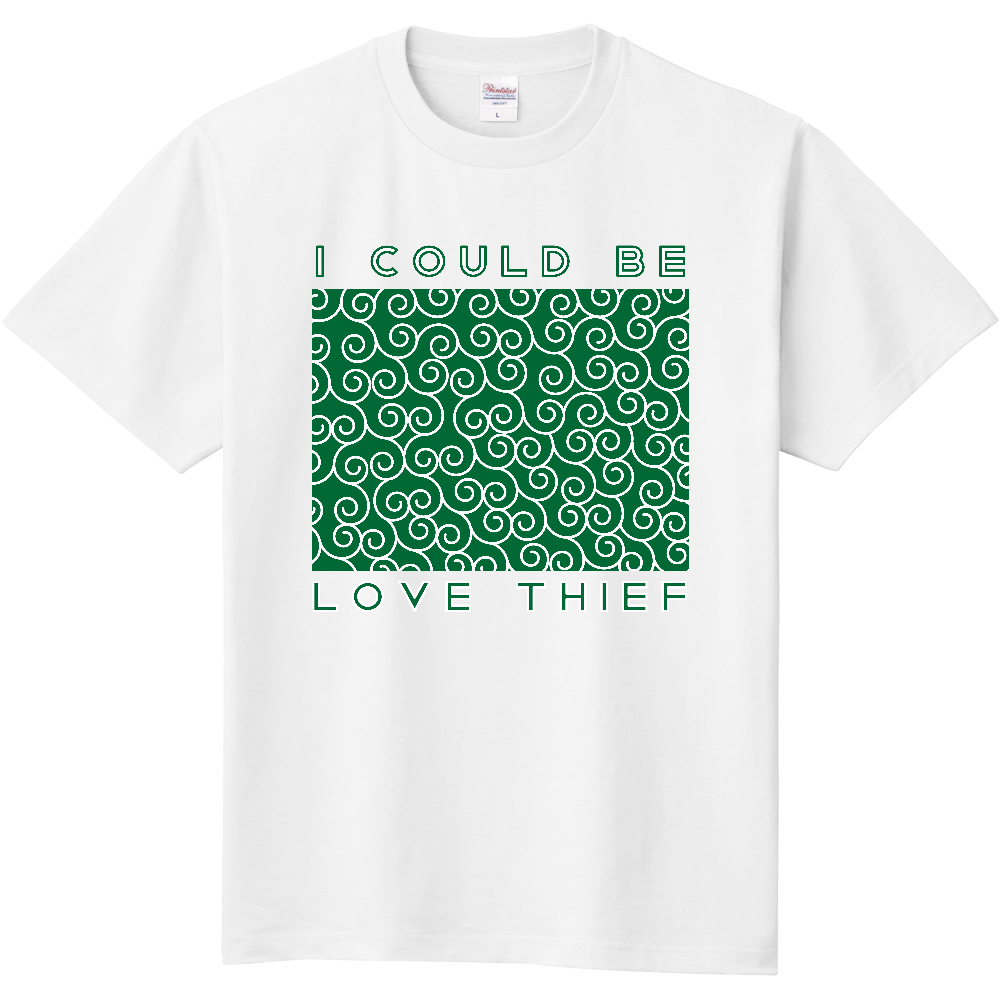 唐草模様風呂敷T LOVE THIEF<ノーマル・前面>