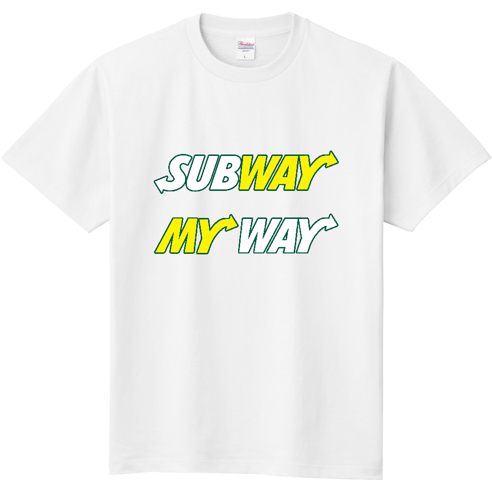 サブウェイ・ファン Ｔシャツ＜B・前面＞