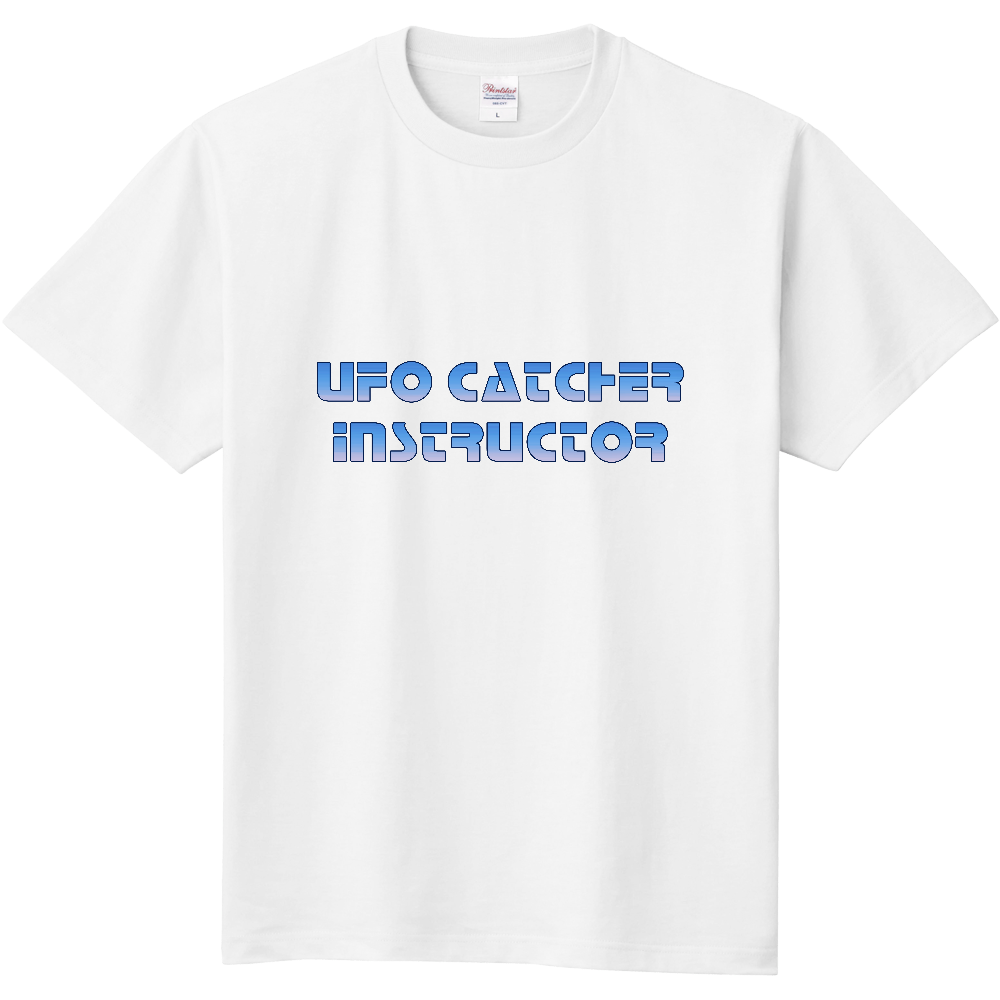 ゲームＴシャツ＜インストラクター青・前面＞
