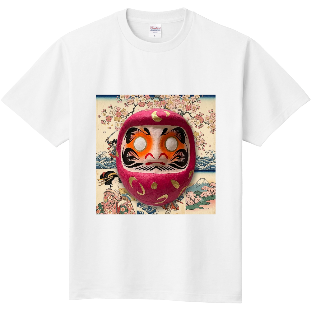 自分だけの“祈り”を纏う。伝統×現代アートの願掛けだるまTシャツ