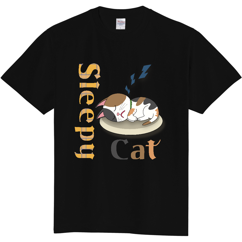 Sleepy Cat Tシャツ