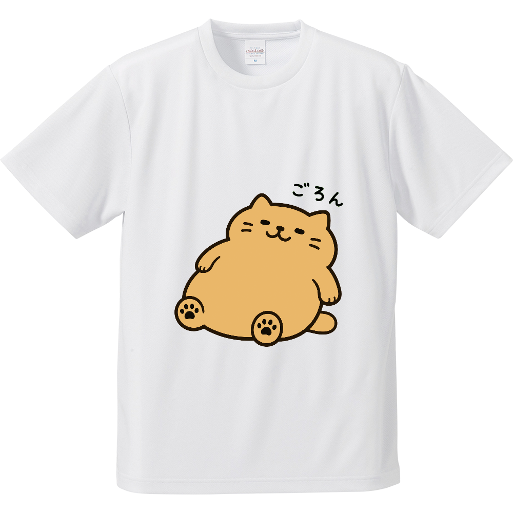 ごろんドライアスレチックTシャツ ホワイト