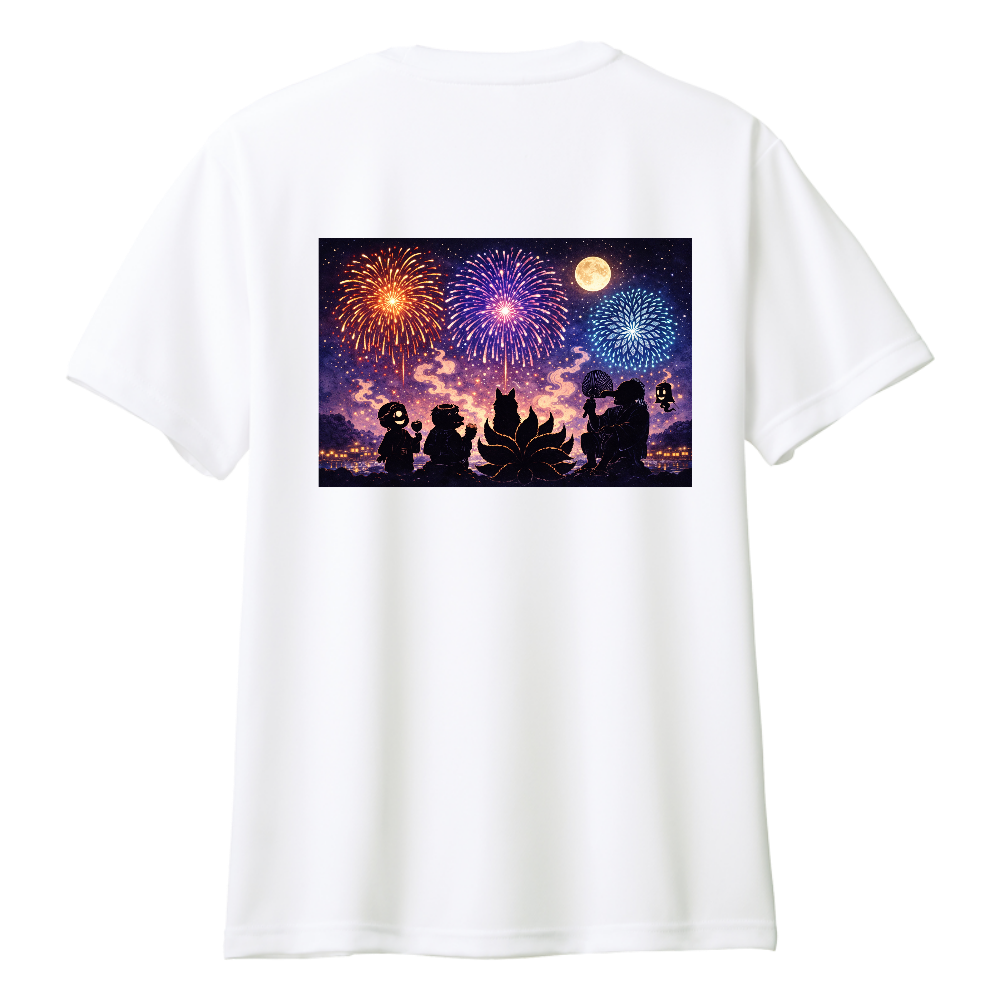 ドライTシャツ妖怪花火大会
