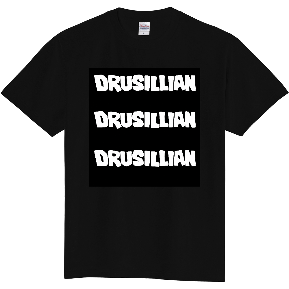 DRUSILLIAN 白ロゴ 三連