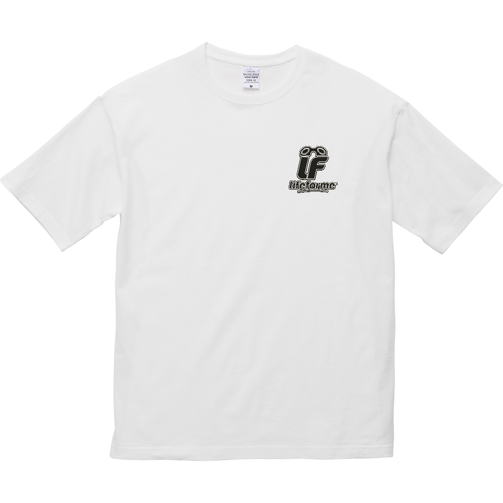 LifeFormeシャーク 5.6オンス ビッグシルエットTシャツ