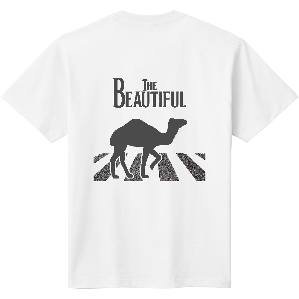 ビートルズＴシャツ＜ラクダシンプル・背面＞