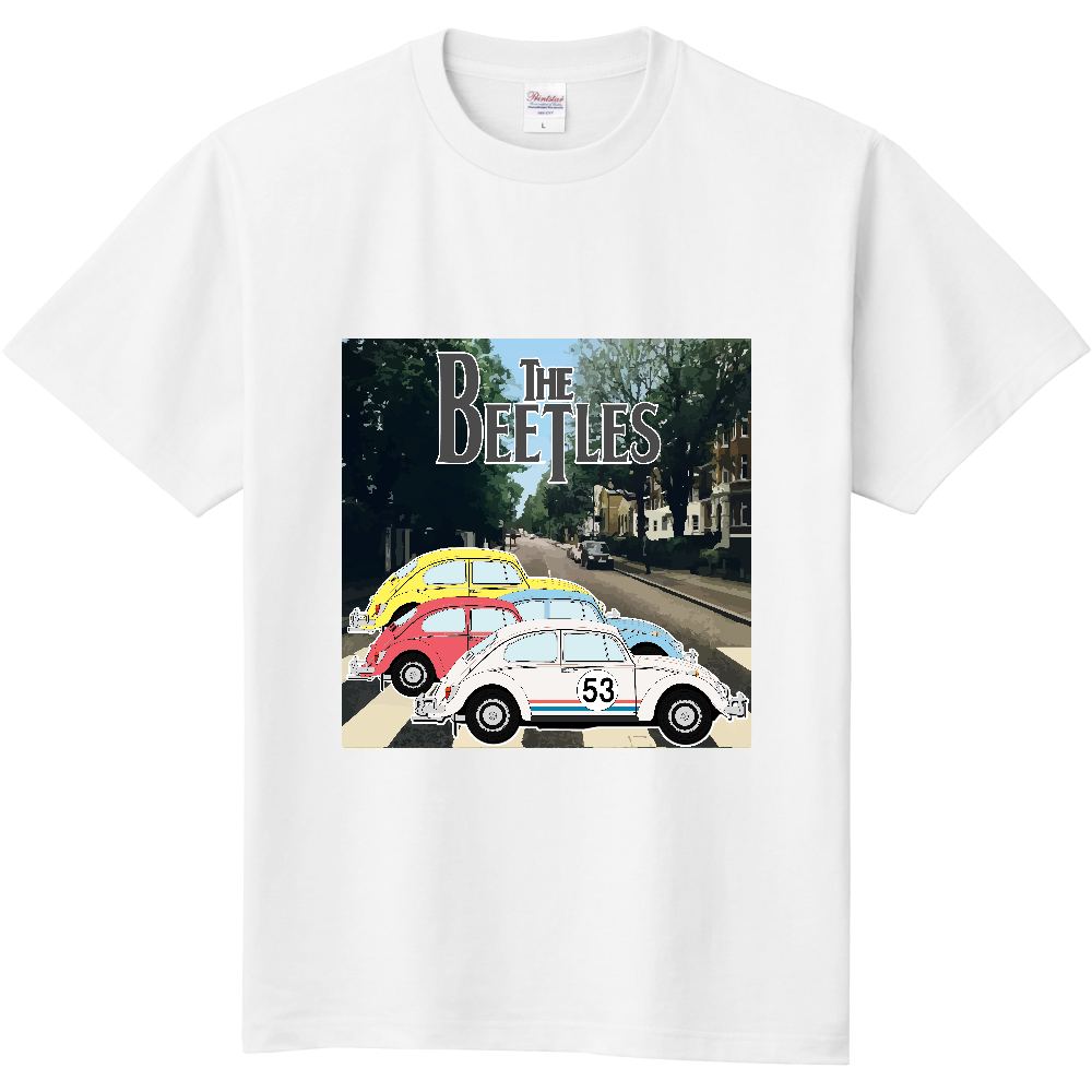 ビートルズTシャツ<ワーゲン・前面>