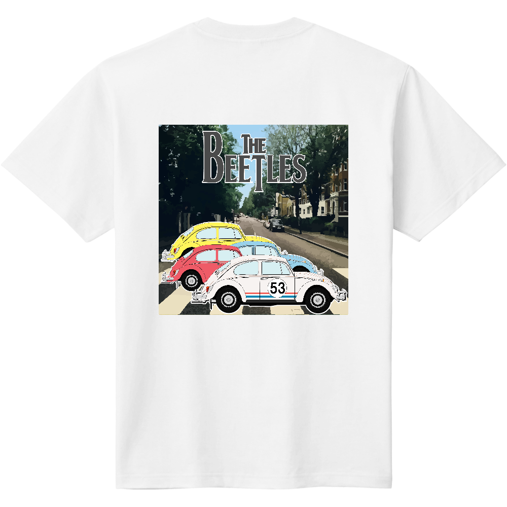 ビートルズTシャツ<ワーゲン・背面>