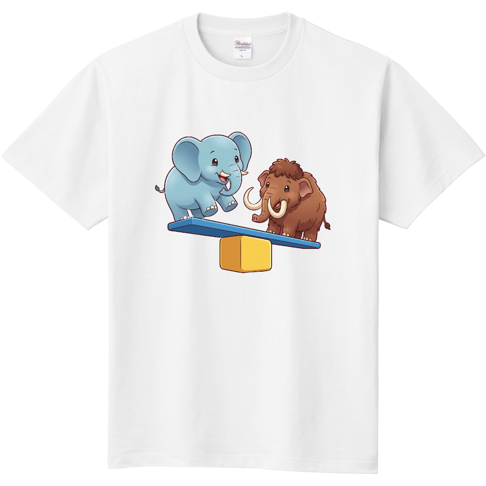 ゾウとマンモス
