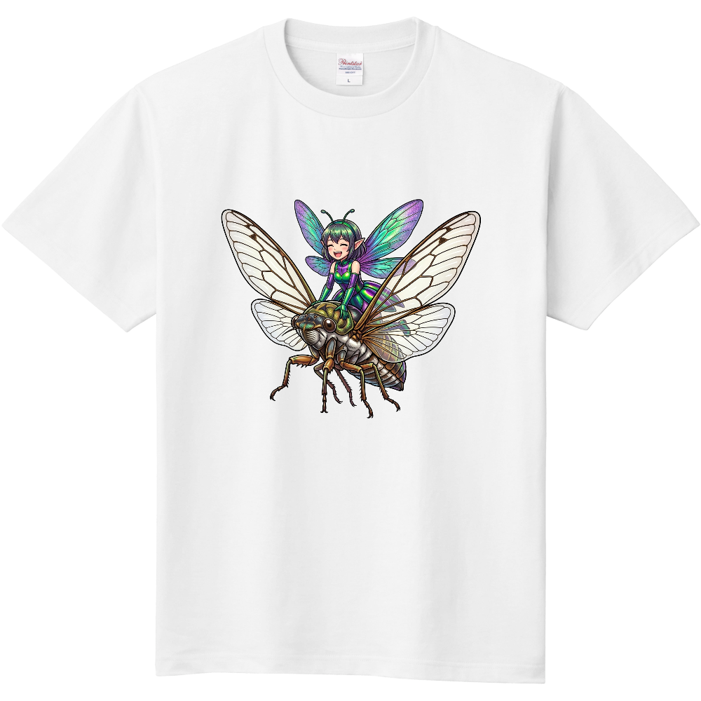 リアルtoメルヘン(ミンミンゼミとチョウ)