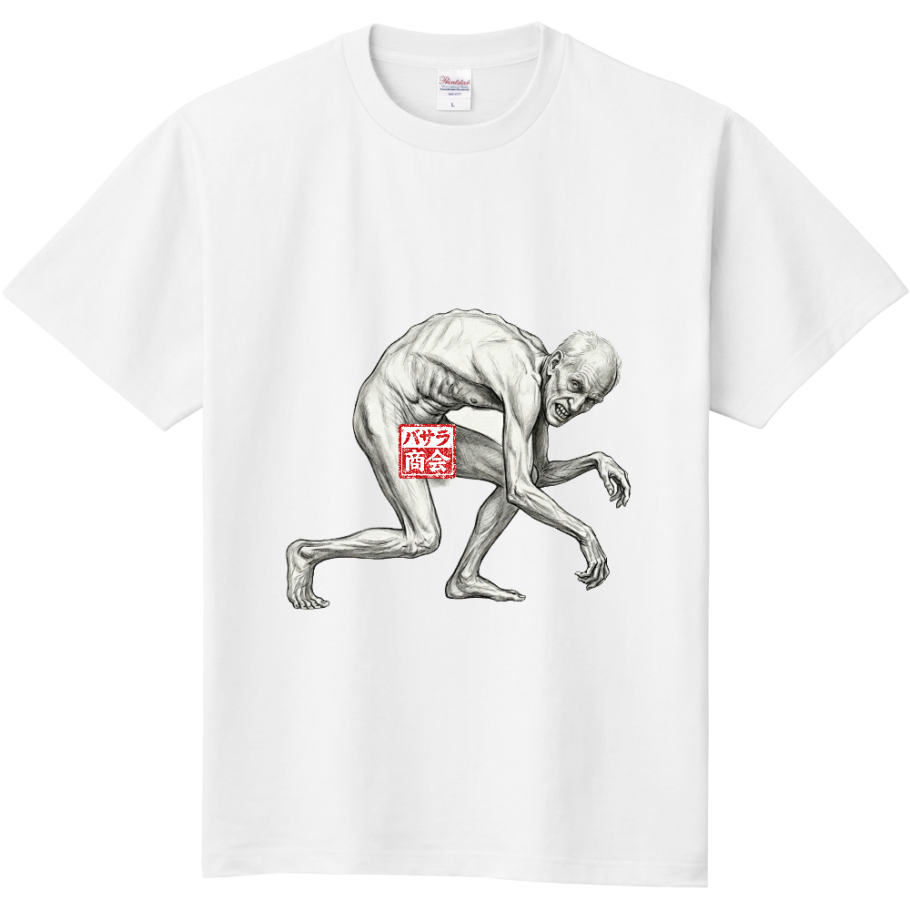 ネコ擬人化Tシャツ