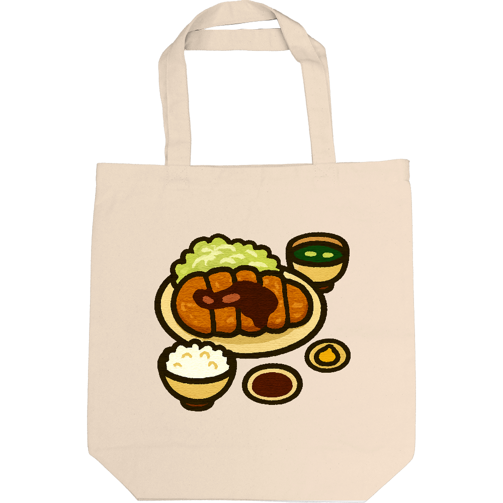 とんかつ定食トートバック