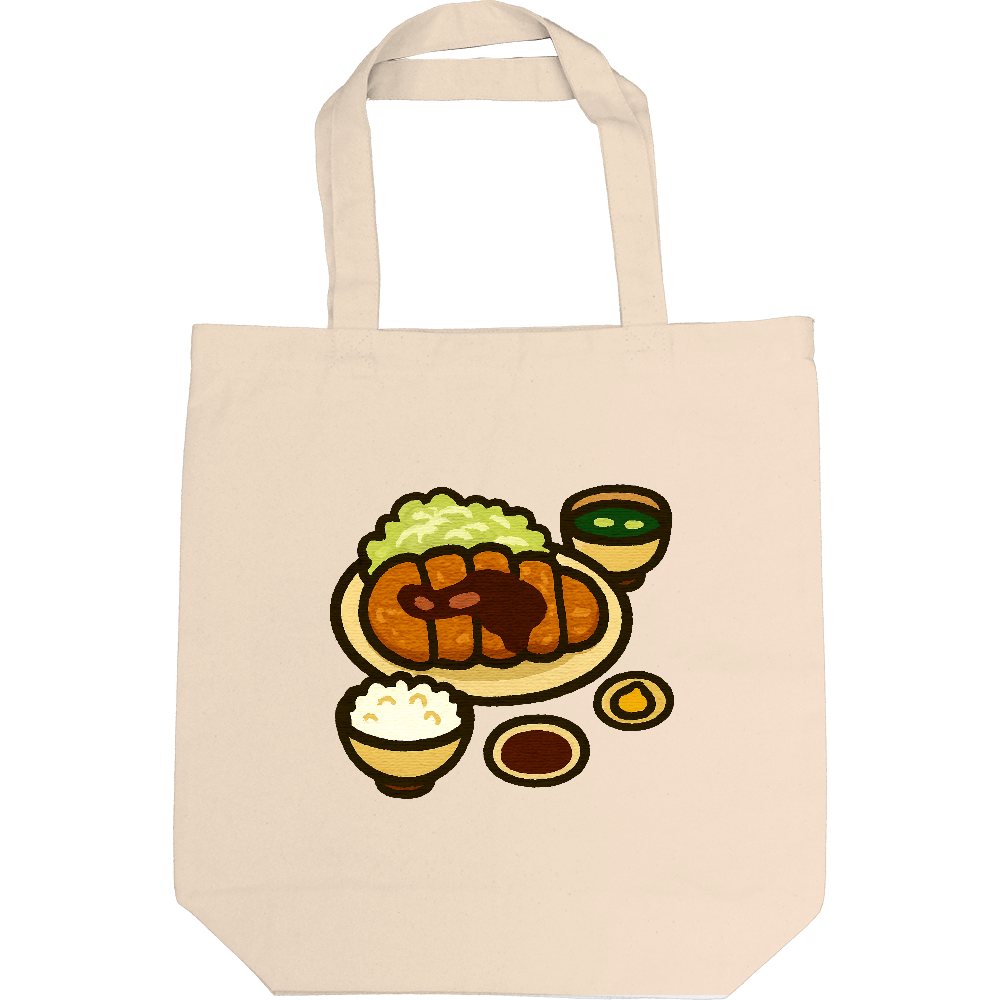 とんかつ定食トートバック