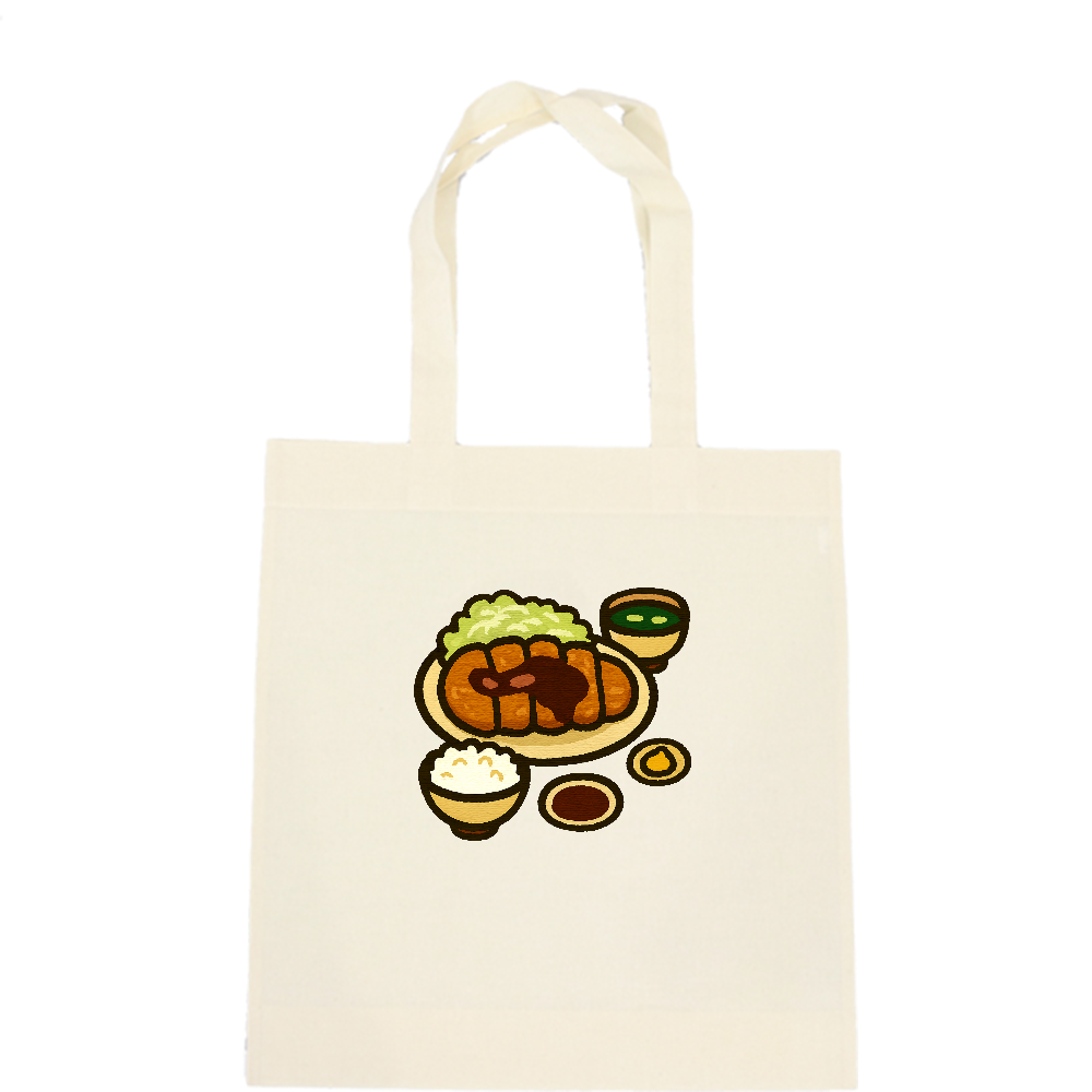 とんかつ定食トートバック