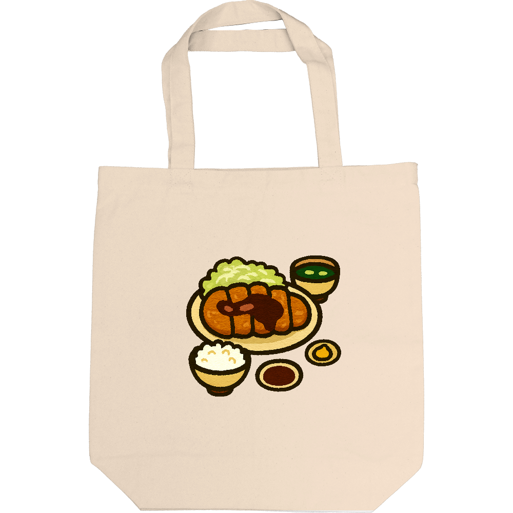 とんかつ定食トートバック
