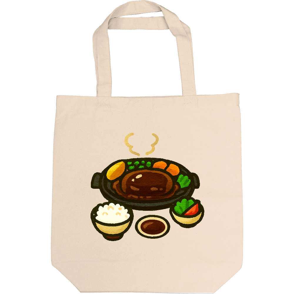 ハンバーグ定食トートバック