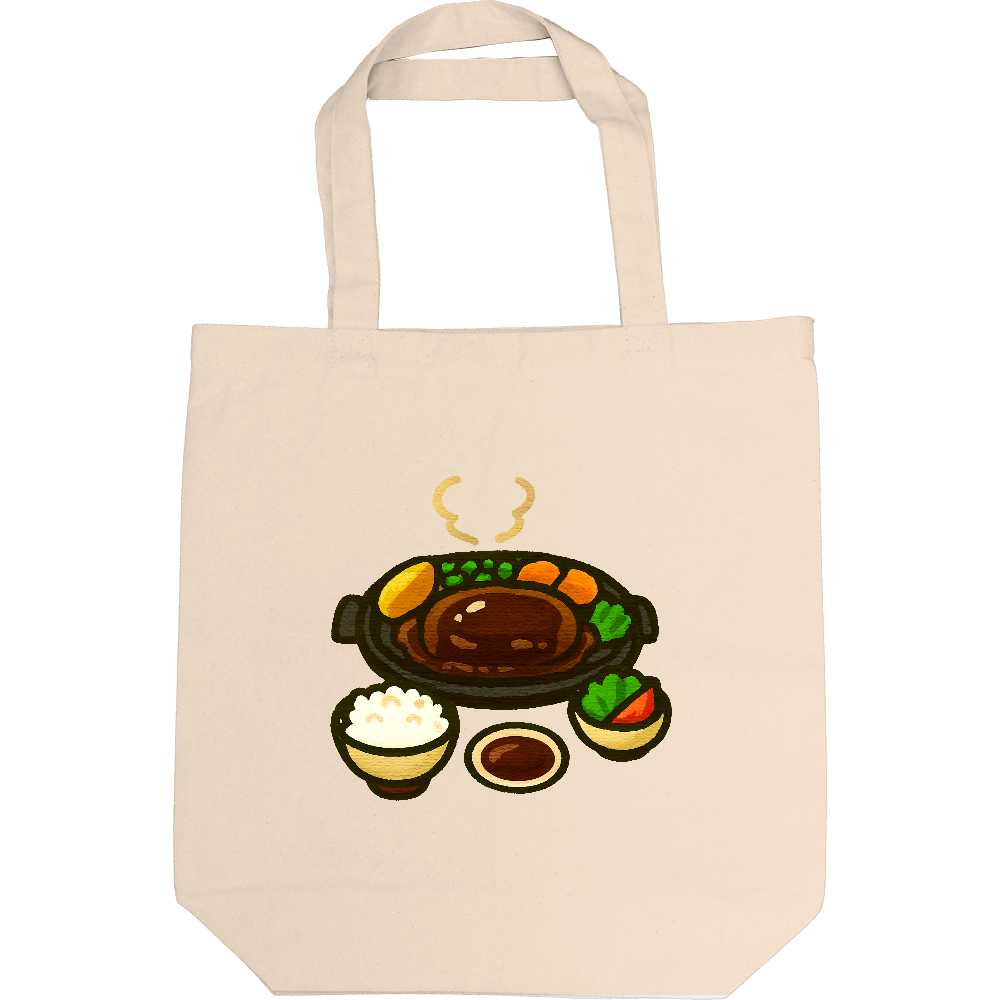 ハンバーグ定食トートバック